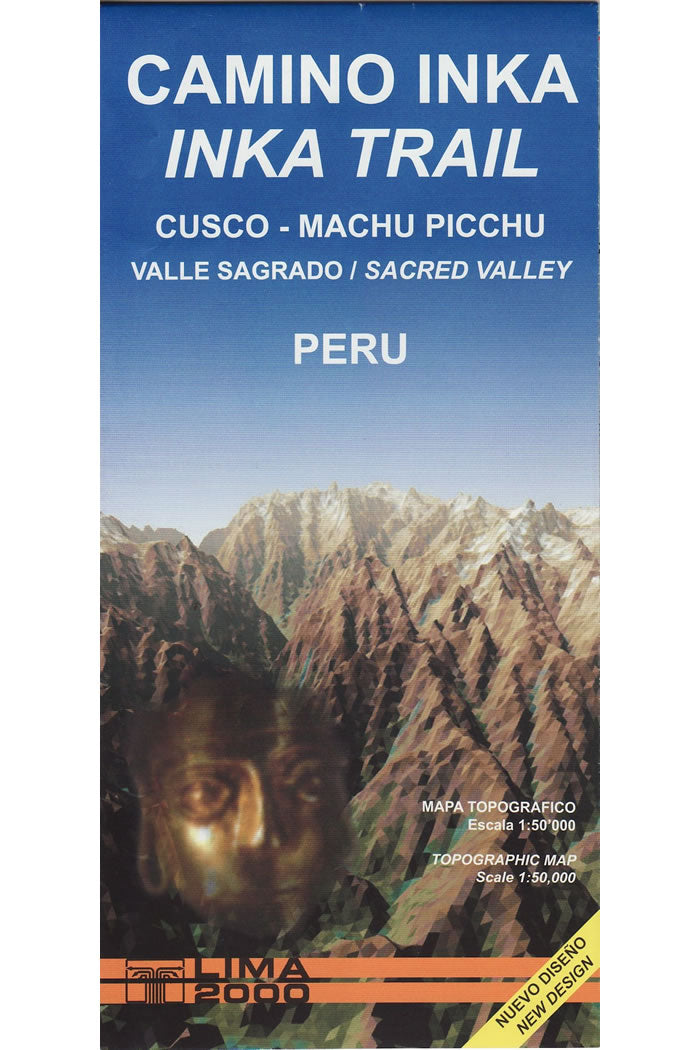 Inca Trail and Machu Picchu Trekking Map